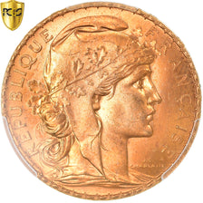Münze, Frankreich, Marianne, 20 Francs, 1912, PCGS, MS66+, STGL, Gold, KM:857