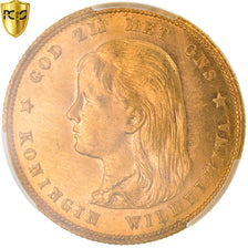 Coin, Netherlands, Wilhelmina I, 10 Gulden, 1897, MS(63), Gold, KM:118
