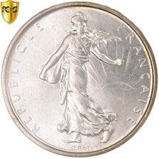 Coin, France, Semeuse, 5 Francs, 1961, Paris, PCGS, MS64, MS(64), Silver