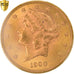 Coin, United States, Liberty Head, $20, Double Eagle, 1900, Philadelphia