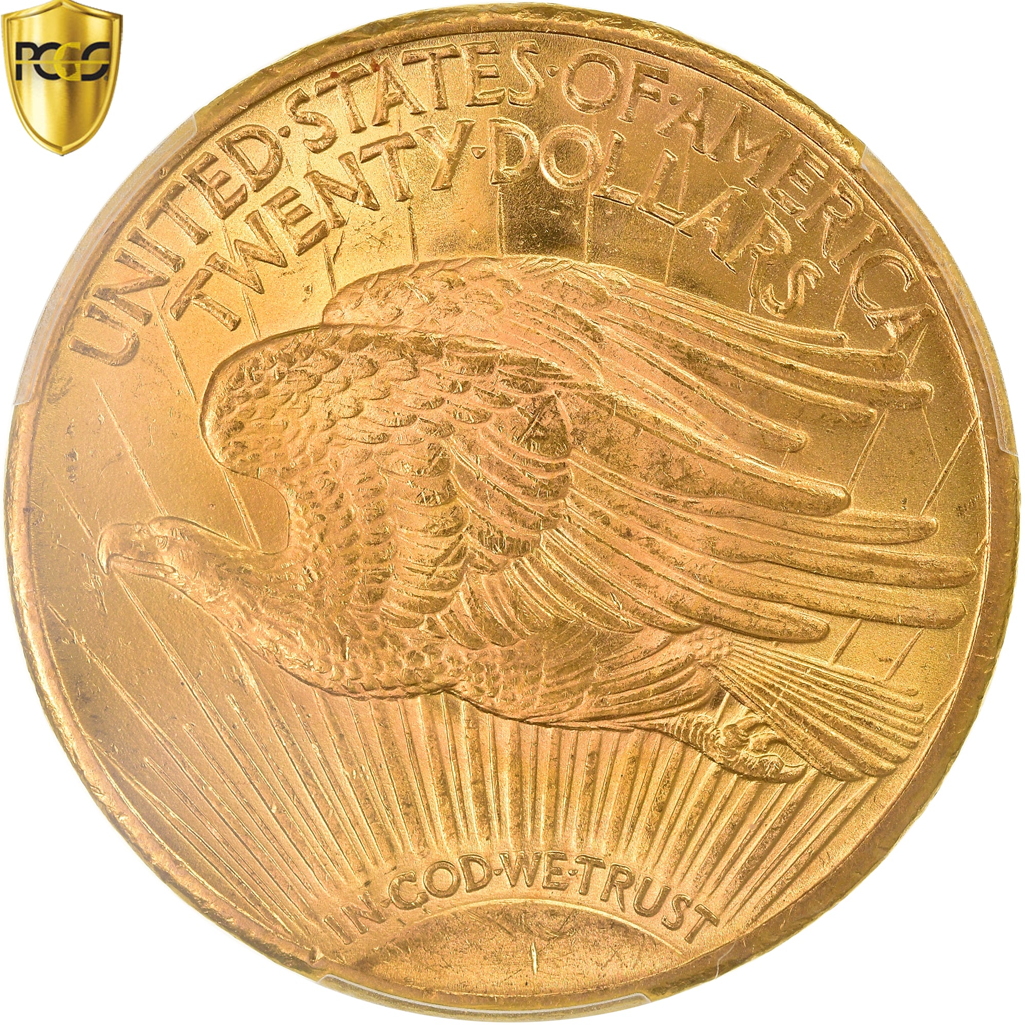 Coin, United States, Saint-Gaudens, $20, Double Eagle, 1924, Philadelphia, PCGS