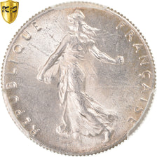 Coin, France, Semeuse, 50 Centimes, 1919, Paris, PCGS, MS64+, MS(64), Silver