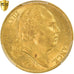 Munten, Frankrijk, Louis XVIII, 20 Francs, 1817, Paris, PCGS, AU58, PR, Goud