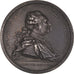 França, Medal, Monarquia, Luís XVI, Le canal du Centre, 1783, Duvivier