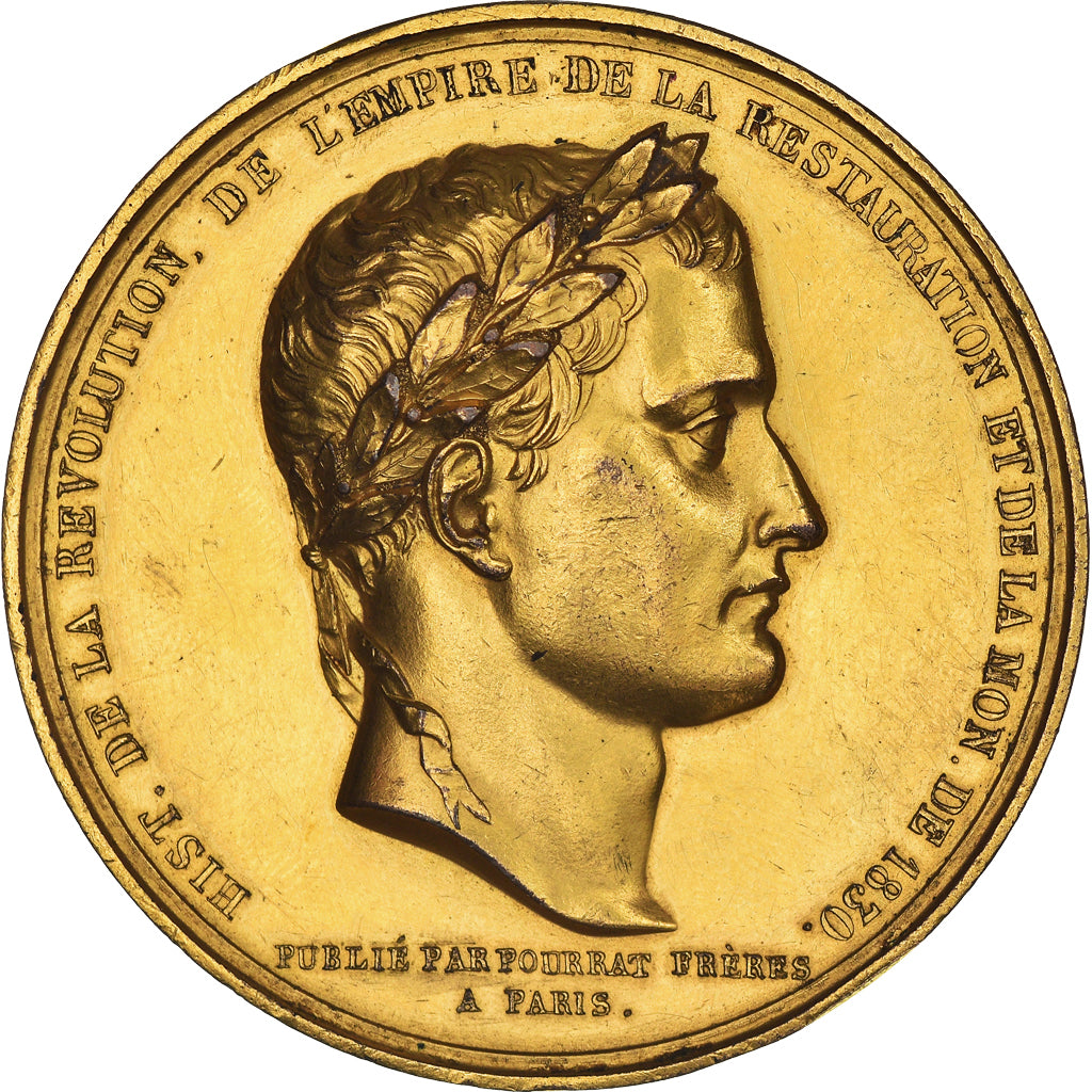 France, Medal, Retour des Cendres de Napoléon Ier aux Invalides, 1830
