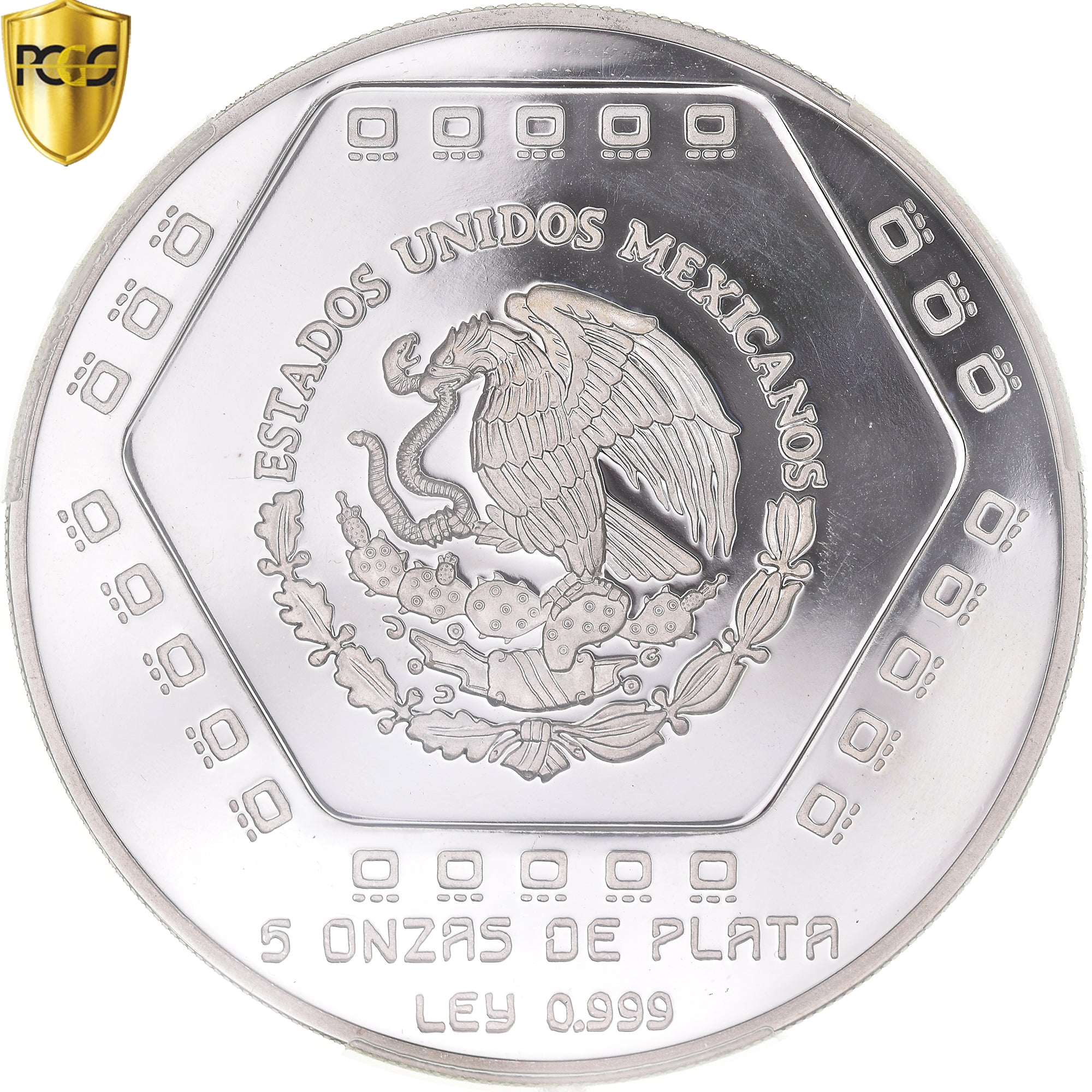 Coin, Mexico, 10 Nuevo Pesos, 1994, Mexico City, Proof, PCGS, PR66DCAM