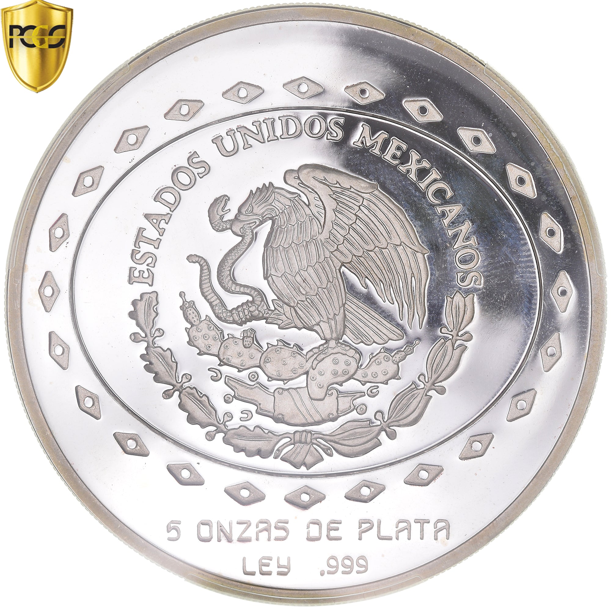 Coin, Mexico, 10 Pesos, 1997, Mexico City, Proof, PCGS, PR67DCAM, MS(65-70)