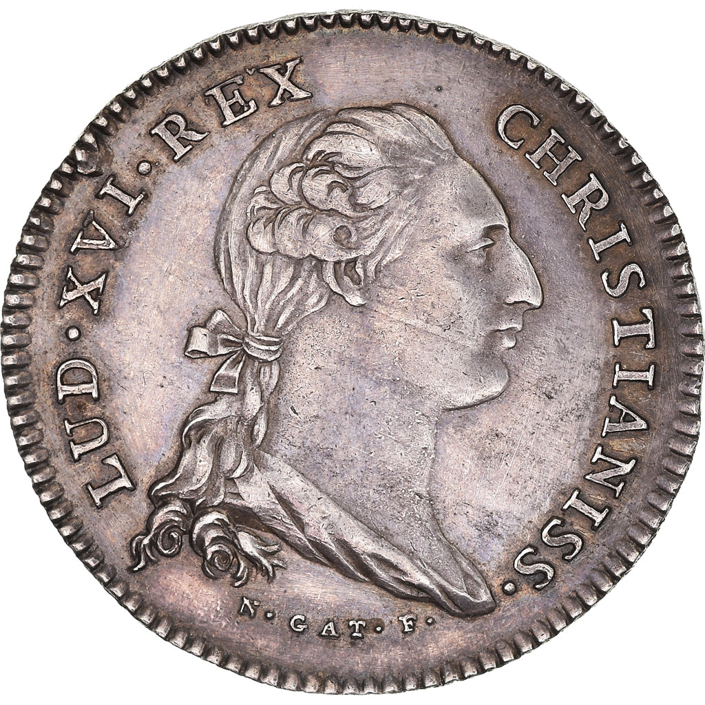 Francja, Token, Królewskie, Ludwik XVI, États d'Artois, Gatteaux, MS(63)