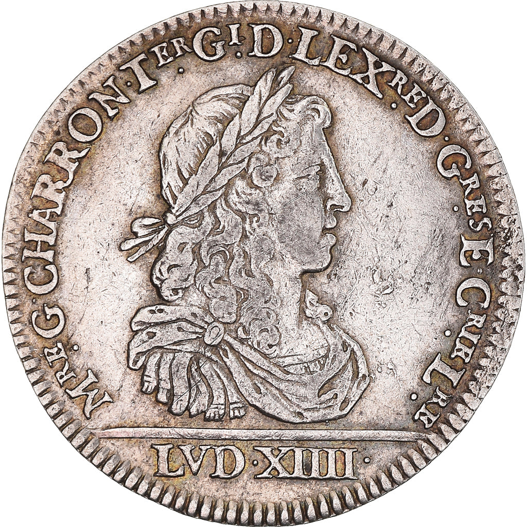 Francia, Token, Royal, Louis XIV, Extraordinaire des Guerres, Charron, 1660