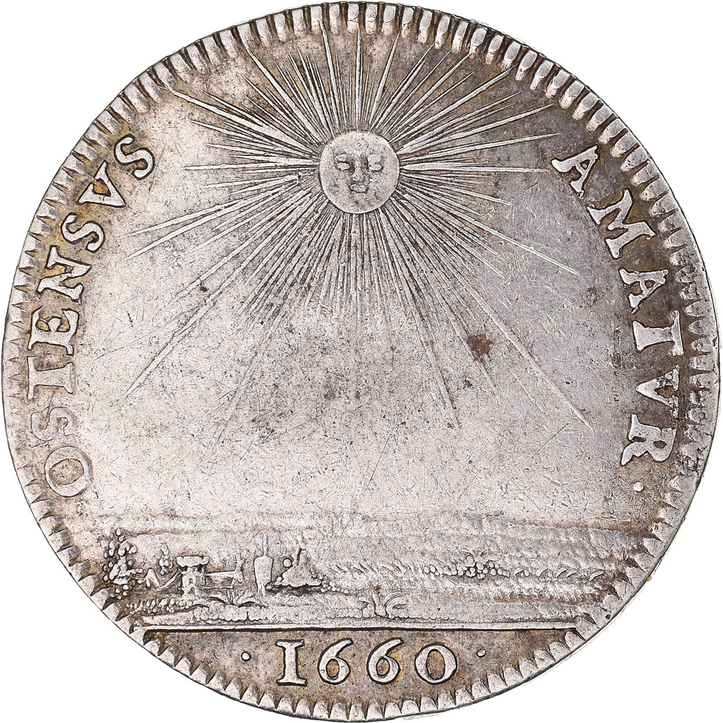 Francia, Token, Royal, Louis XIV, Extraordinaire des Guerres, Charron, 1660