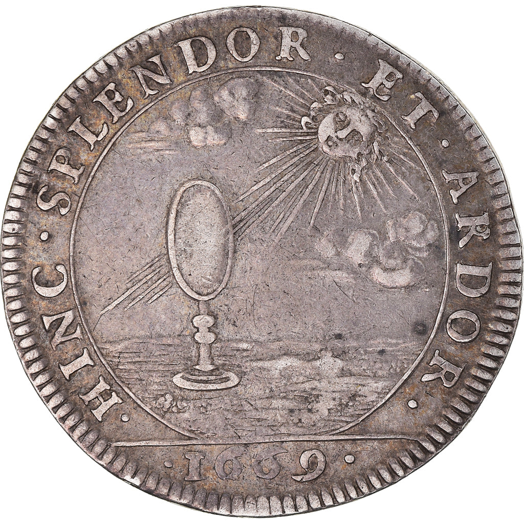 Frankreich, betaalpenning, Royal, Marie-Thérèse d'Autriche, 1669, SS, Silber