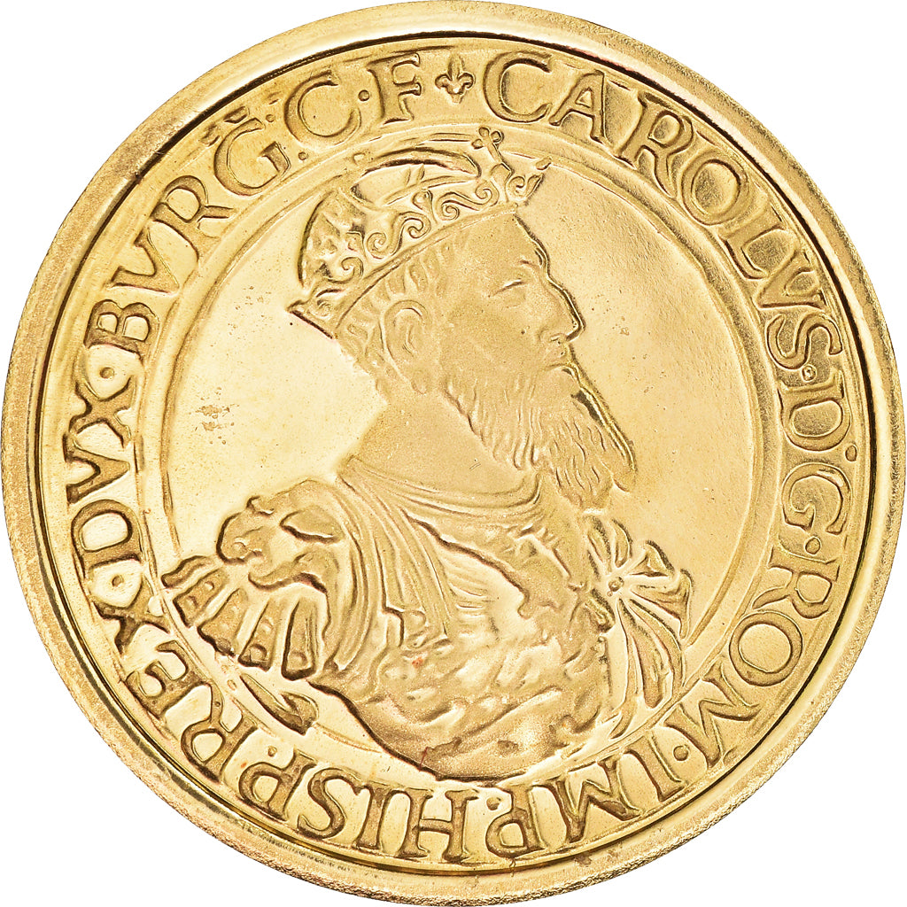 Coin, Belgium, 50 Ecu, 1987, Brussels, MS(65-70), Gold, KM:167