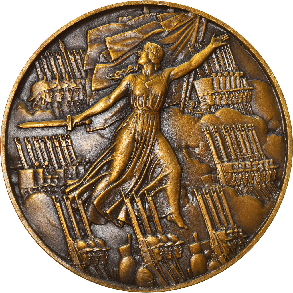 France, Medal, Rouget de lisle, Auteur de la Marseillaise, History, Guiraud