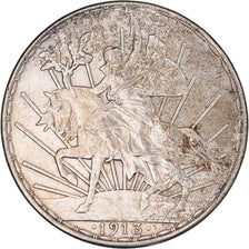 Munten, Mexico, Caballito, Peso, 1913, Mexico City, ZF+, Zilver, KM:453