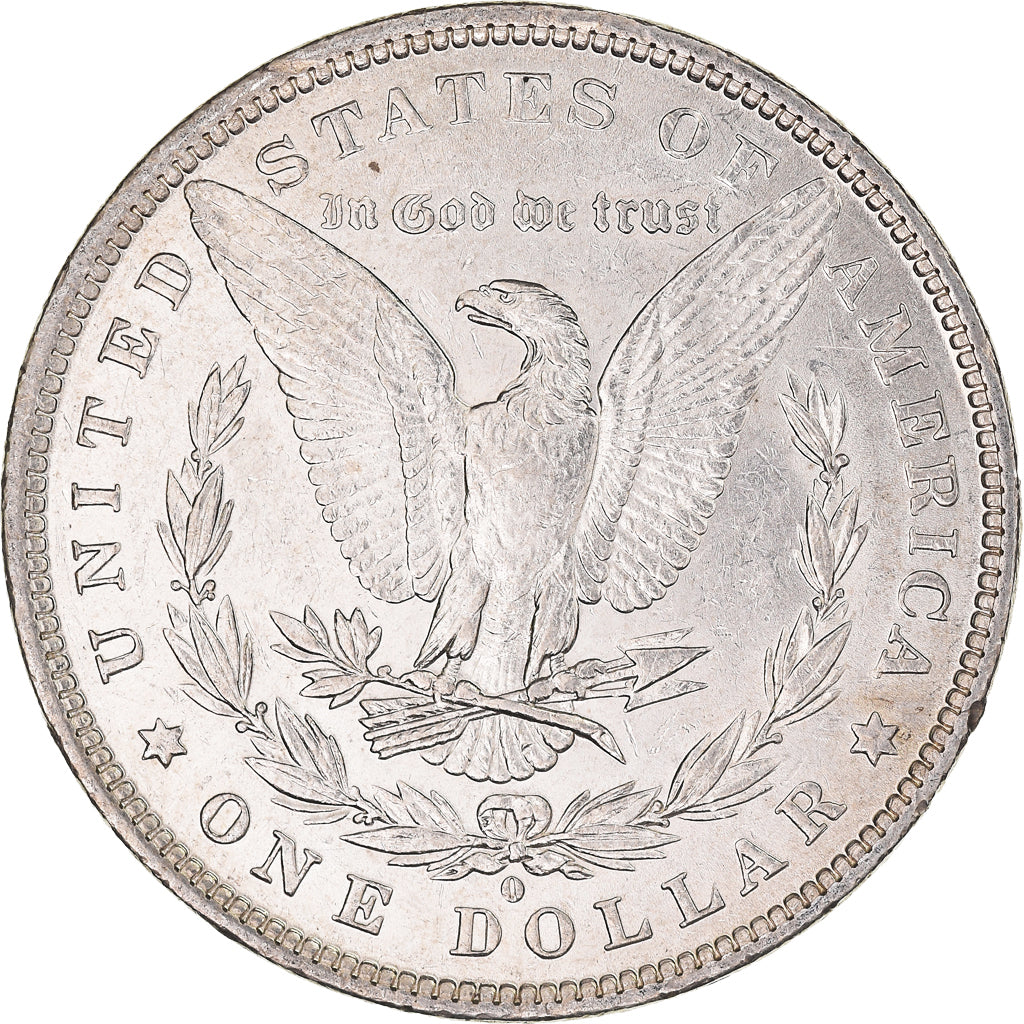 Moneta, USA, Morgan Dollar, Dollar, 1882, New Orleans, AU(50-53), Srebro, KM:110