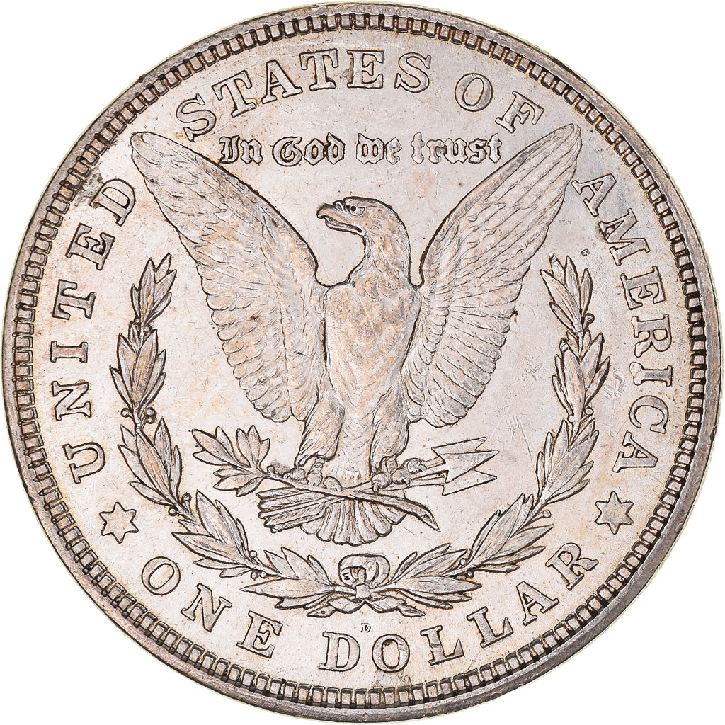 Coin, United States, Morgan Dollar, Dollar, 1921, Denver, AU(50-53), Silver