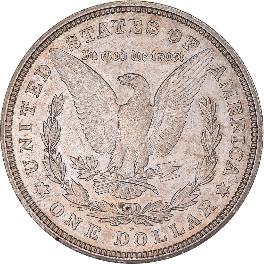 Coin, United States, Morgan Dollar, Dollar, 1921, Denver, AU(50-53), Silver