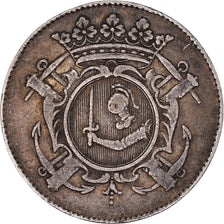France, Token, Normandie, Maréchal de Tourville, 1700, VF(30-35), Silver
