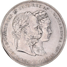 Moneda, Austria, Franz Joseph I, 2 Florin, 1879, Vienna, MBC, Plata, KM:2233