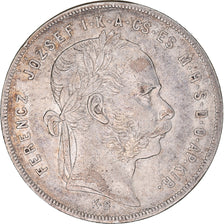 Monnaie, Hongrie, Franz Joseph I, Forint, 1878, Kremnitz, TTB, Argent, KM:453.1