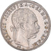 Monnaie, Hongrie, Franz Joseph I, Forint, 1891, Kremnitz, SUP+, Argent, KM:475