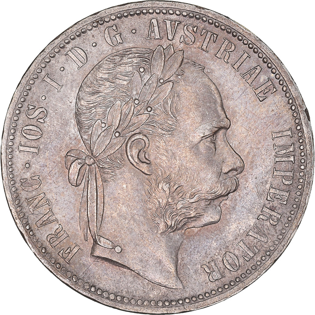 Münze, Österreich, Franz Joseph I, Florin, 1878, Vienna, VZ, Silber, KM:2222