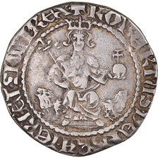 Monnaie, Italie, Kingdom of Naples, Robert d'Anjou, Carlin, Naples, TTB, Argent