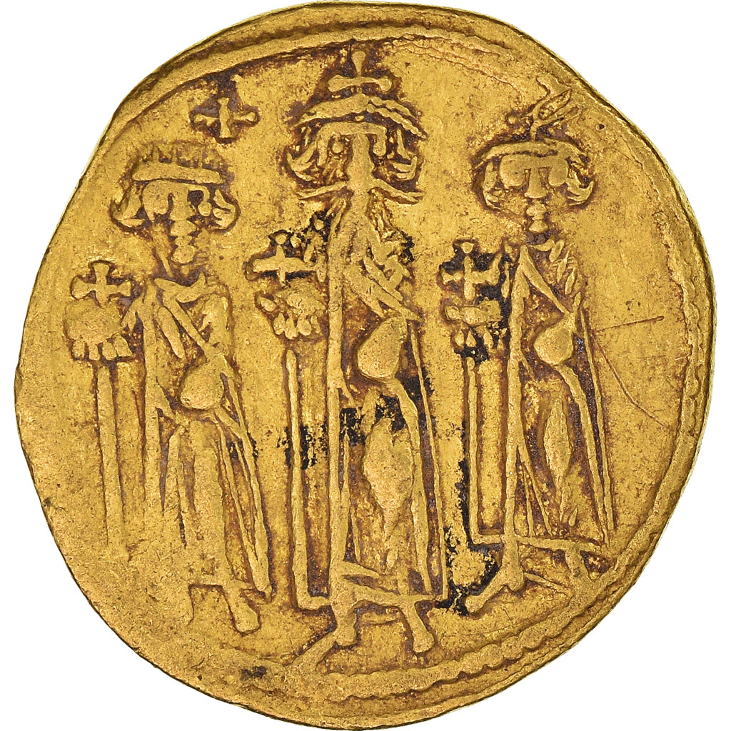 Monnaie, Empire byzantin (Empire romain d'Orient), Heraclius, Heraclius