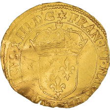 Monnaie, France, Louis XIII, Écu d'or au soleil, 1640, Montpellier, TB+, Or