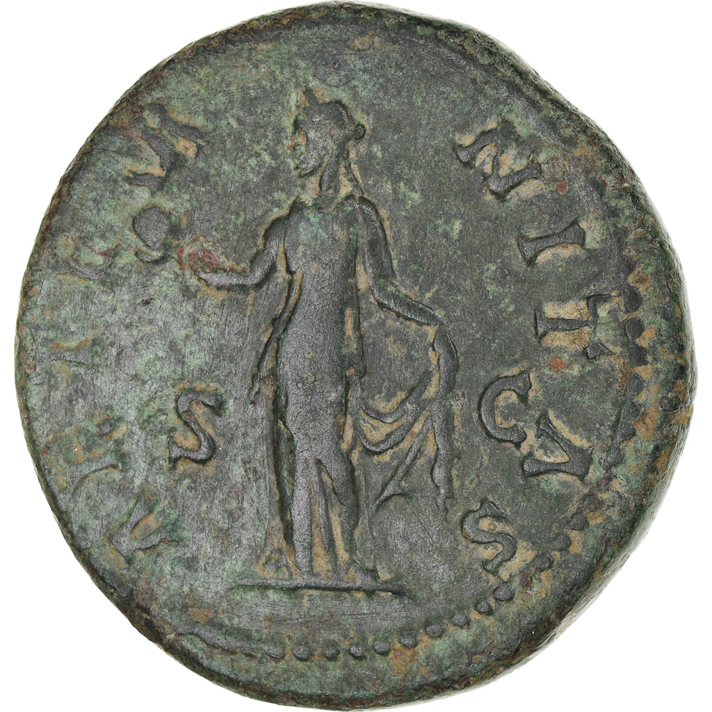 Moneta, Ancient Rome, Roman Empire (27 BC – AD 476), Faustina I, Dupondius, c.