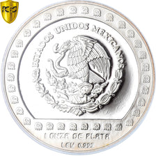 Coin, Mexico, Silver Oz, 100 Pesos, 1992, Mexico City, Proof, PCGS, PR68DCAM