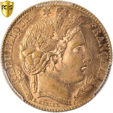 Monnaie, France, Cérès, 10 Francs, 1899, Paris, PCGS, AU58, SUP, Or