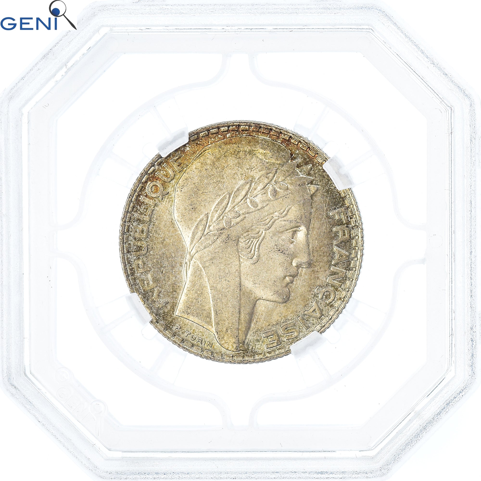 Monnaie, France, Turin, 10 Francs, 1933, Paris, GENI, MS63, SPL, Argent