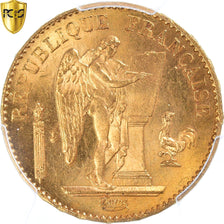 Coin, France, Génie, 20 Francs, 1878, Paris, PCGS, MS66, MS(65-70), Gold