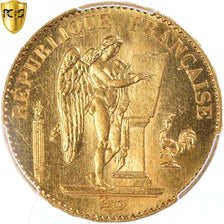 Coin, France, Génie, 20 Francs, 1878, Paris, PCGS, MS65, MS(65-70), Gold