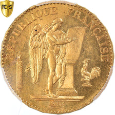 Coin, France, Génie, 20 Francs, 1878, Paris, PCGS, MS65, MS(65-70), Gold