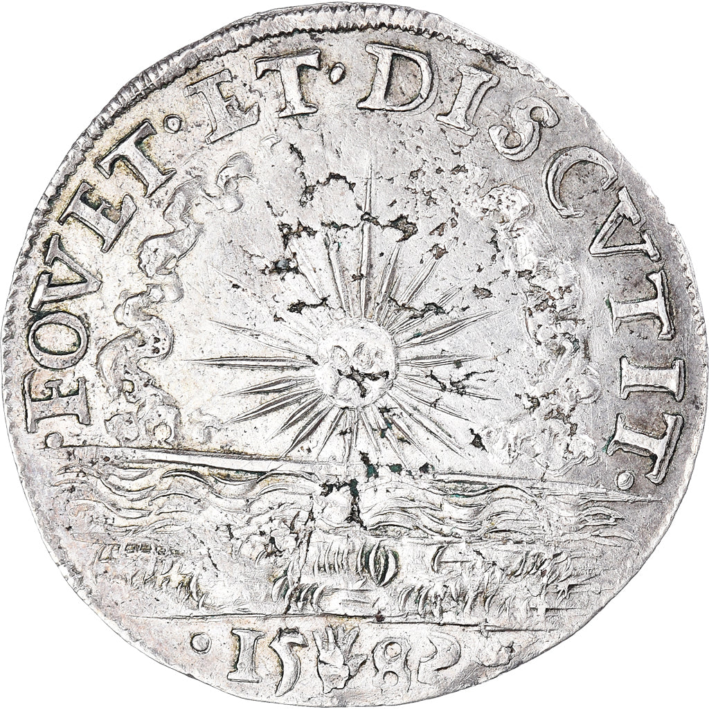 France, Token, François d'Alençon, Intronisation en Duc de Brabant, 1582