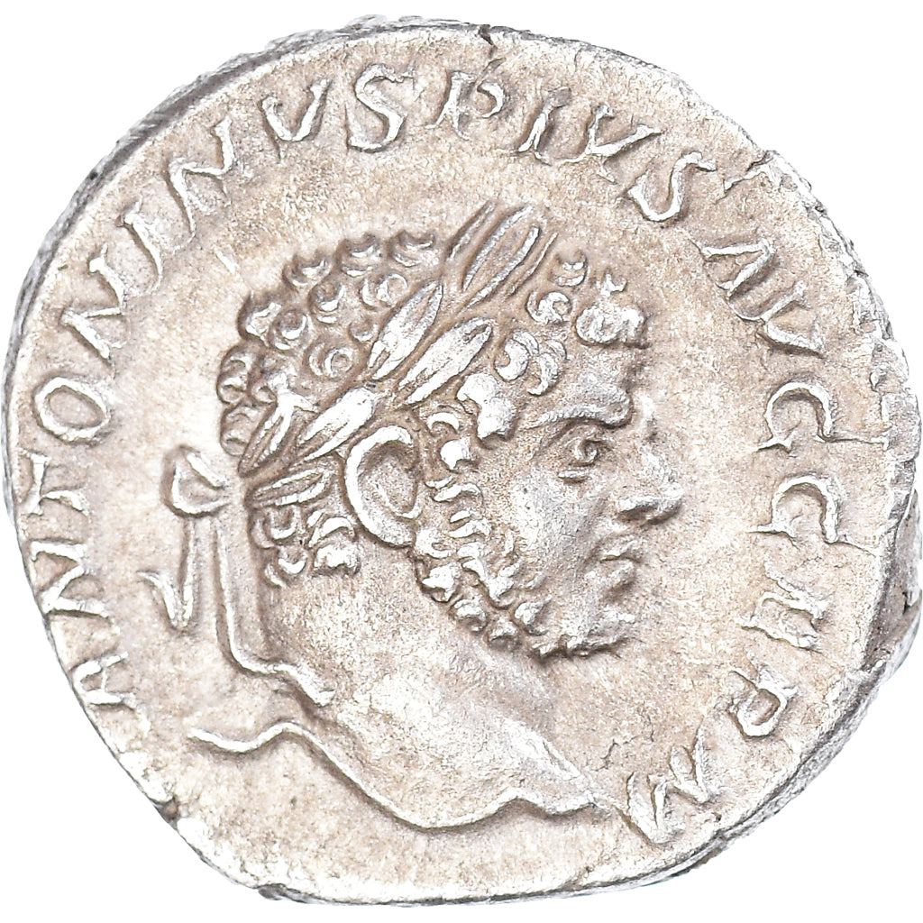 Coin, Ancient Rome, Roman Empire (27 BC – AD 476), Caracalla, Denarius, 213