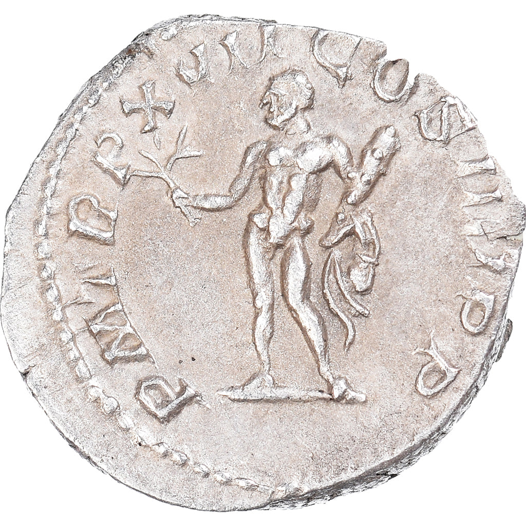 Coin, Ancient Rome, Roman Empire (27 BC – AD 476), Caracalla, Denarius, 213
