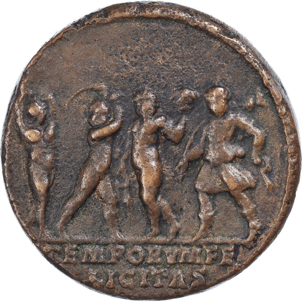 Coin, Commodus, Cast Paduan Medallion, 16-17th century, AU(50-53), Bronze