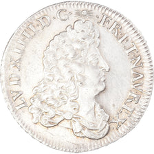 Munten, Frankrijk, Louis XIV, 1/2 Écu de Flandre, 1/2 Ecu, 1686, Lille, PR+