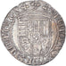 Moneda, ESTADOS FRANCESES, LORRAINE, René II, Gros ou 1/2 Plaque, Nancy, MBC+