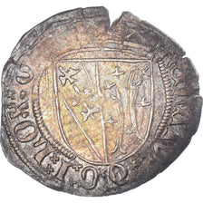Coin, FRENCH STATES, LORRAINE, René II, 1/2 Gros ou 1/4 de Plaque, Nancy