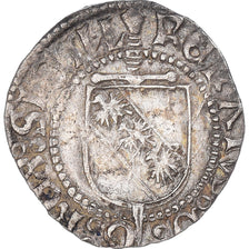 Coin, FRENCH STATES, LORRAINE, René II, Blanc, Nancy, EF(40-45), Silver