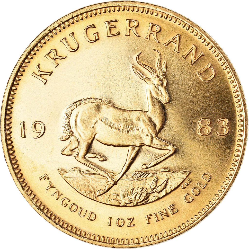 Moneta, Sudafrica, Krugerrand, 1983, FDC, Oro, KM:73