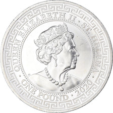 Coin, Saint Helena, Elizabeth II, East India Company Trade Dollar, 1 Oz, Pound