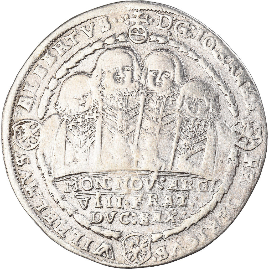 Coin, German States, SAXE-WEIMAR, Johann Ernst, Thaler, 1610, Saalfeld