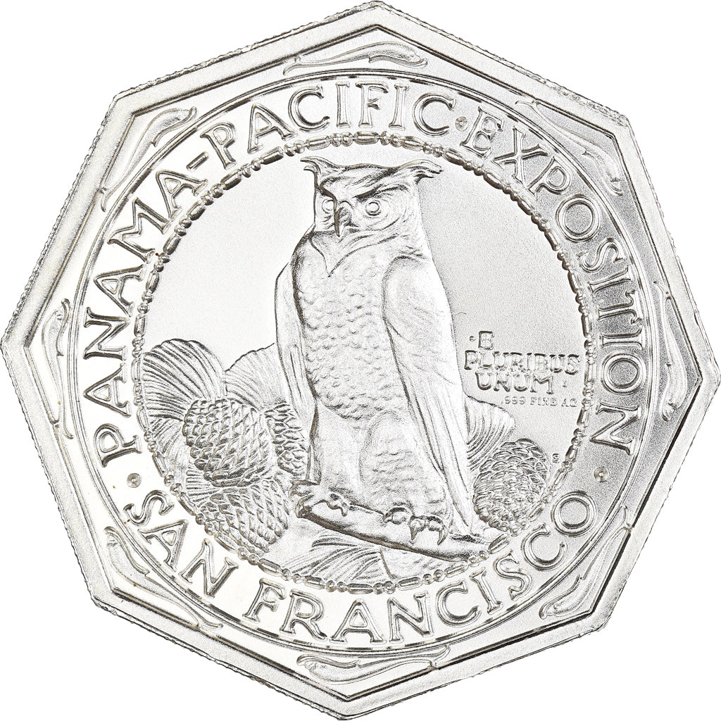 Coin, United States, Panama-Pacific Exposition, 2 Troy Ounces, 2015, Proof