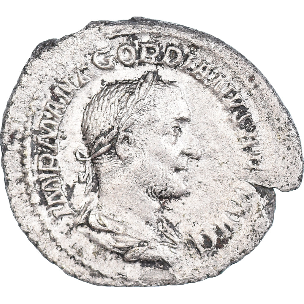 Moneda, Gordian I, Denarius, 238, Rome, MBC, Plata, RIC:1