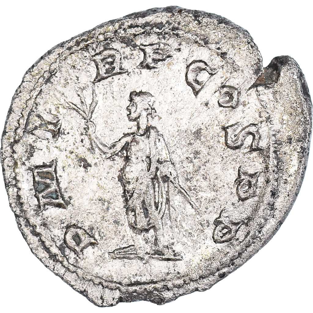 Moneda, Gordian I, Denarius, 238, Rome, MBC, Plata, RIC:1